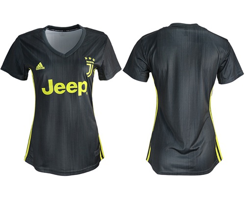 Women's Juventus Blank Third Soccer Club Jersey