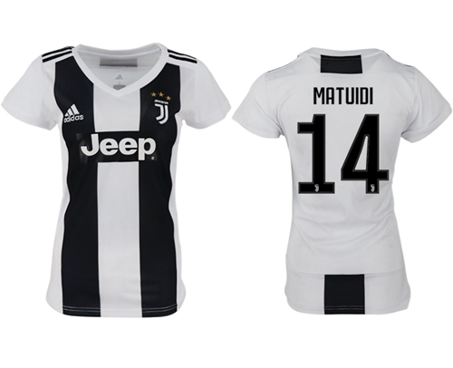 Women's Juventus #14 Matuidi Home Soccer Club Jersey