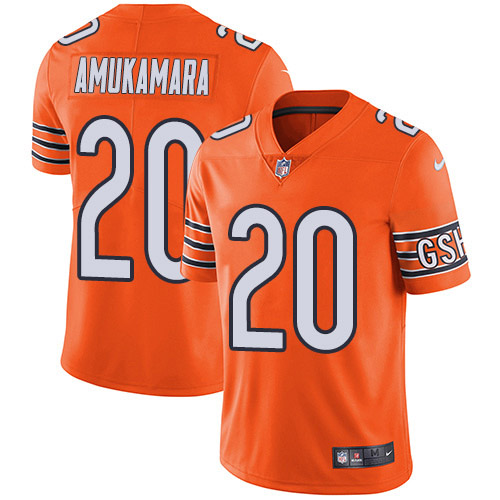 Nike Bears #20 Prince Amukamara Orange Youth Stitched NFL Limited Rush Jersey