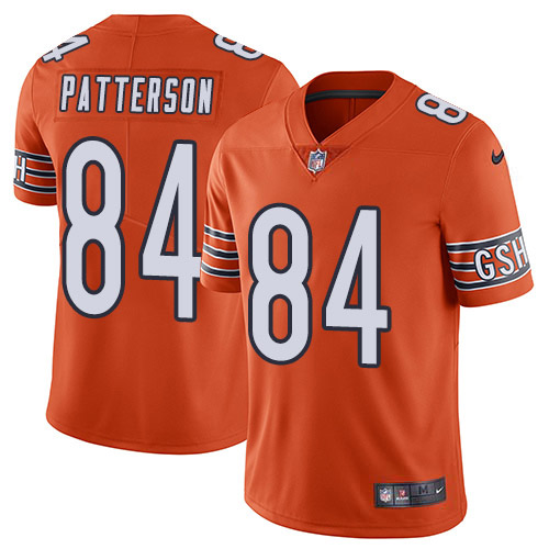 Nike Bears #84 Cordarrelle Patterson Orange Youth Stitched NFL Limited Rush Jersey