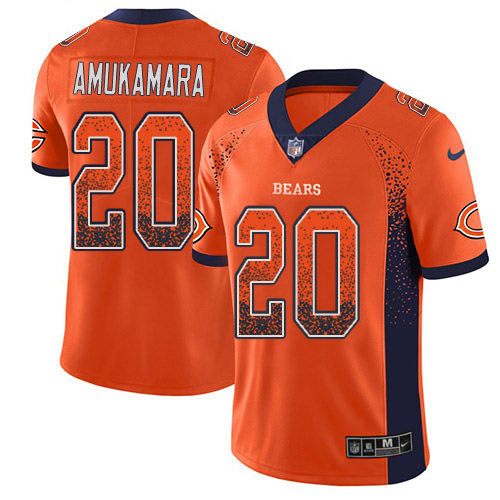 Nike Bears #20 Prince Amukamara Orange Alternate Youth Stitched NFL Limited Rush Drift Fashion Jersey
