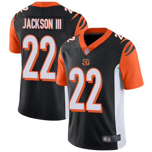Nike Bengals #22 William Jackson III Black Team Color Youth Stitched NFL Vapor Untouchable Limited Jersey