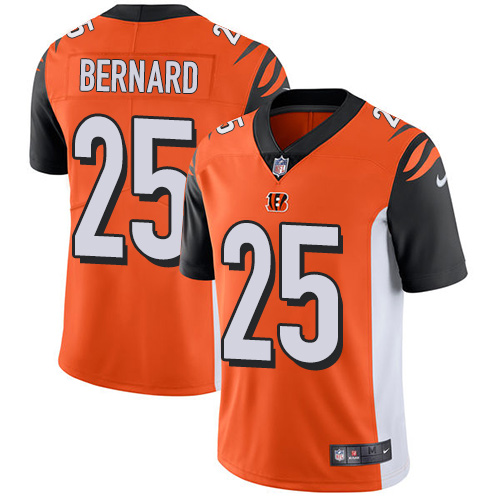 Nike Bengals #25 Giovani Bernard Orange Alternate Youth Stitched NFL Vapor Untouchable Limited Jersey