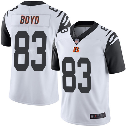 Nike Bengals #83 Tyler Boyd White Youth Stitched NFL Limited Rush Jersey