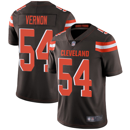 Nike Browns #54 Olivier Vernon Brown Team Color Youth Stitched NFL Vapor Untouchable Limited Jersey