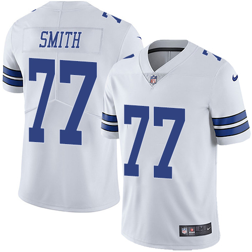 Nike Cowboys #77 Tyron Smith White Youth Stitched NFL Vapor Untouchable Limited Jersey