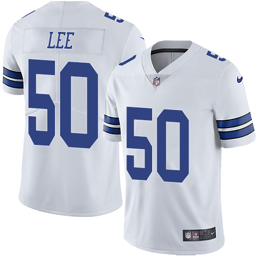 Nike Cowboys #50 Sean Lee White Youth Stitched NFL Vapor Untouchable Limited Jersey