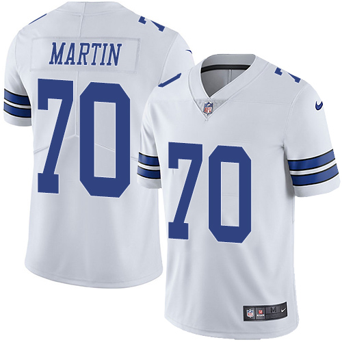 Nike Cowboys #70 Zack Martin White Youth Stitched NFL Vapor Untouchable Limited Jersey