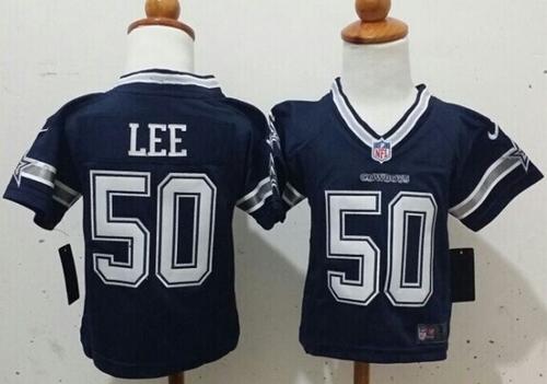 Toddler Nike Cowboys #50 Sean Lee Navy Blue Team Color Stitched NFL Elite Jersey