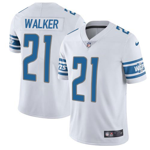 Nike Lions #21 Tracy Walker White Youth Stitched NFL Vapor Untouchable Limited Jersey