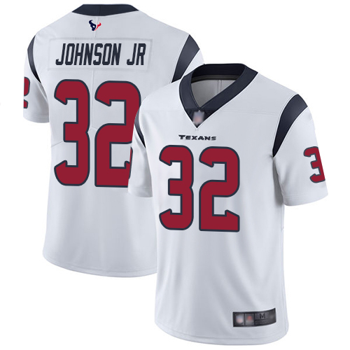 Nike Texans #32 Lonnie Johnson Jr. White Youth Stitched NFL Vapor Untouchable Limited Jersey