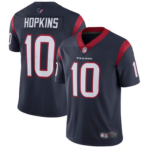 Nike Texans #10 DeAndre Hopkins Navy Blue Team Color Youth Stitched NFL Vapor Untouchable Limited Jersey
