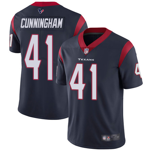 Nike Texans #41 Zach Cunningham Navy Blue Team Color Youth Stitched NFL Vapor Untouchable Limited Jersey
