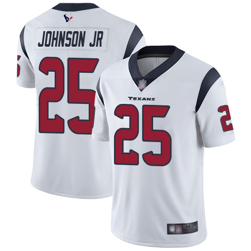 Nike Texans #25 Duke Johnson Jr White Youth Stitched NFL Vapor Untouchable Limited Jersey