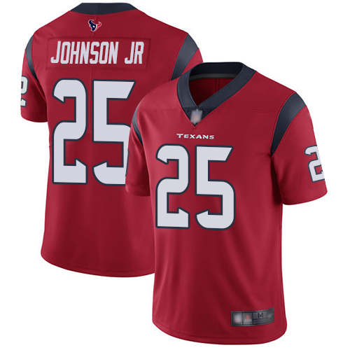 Nike Texans #25 Duke Johnson Jr Red Alternate Youth Stitched NFL Vapor Untouchable Limited Jersey