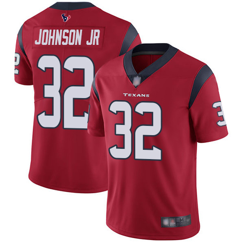 Nike Texans #32 Lonnie Johnson Jr. Red Alternate Youth Stitched NFL Vapor Untouchable Limited Jersey