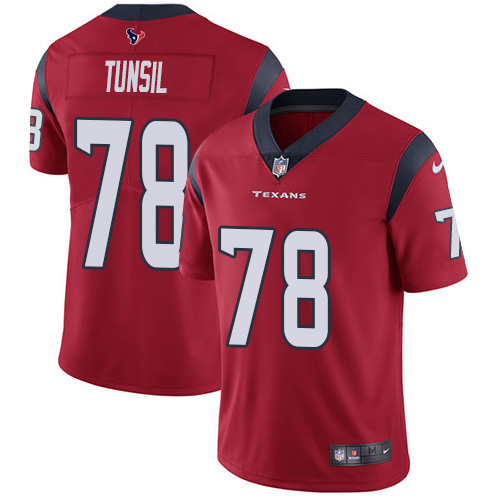 Nike Texans #78 Laremy Tunsil Red Alternate Youth Stitched NFL Vapor Untouchable Limited Jersey