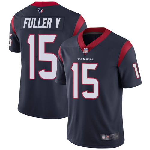 Nike Texans #15 Will Fuller V Navy Blue Team Color Youth Stitched NFL Vapor Untouchable Limited Jersey
