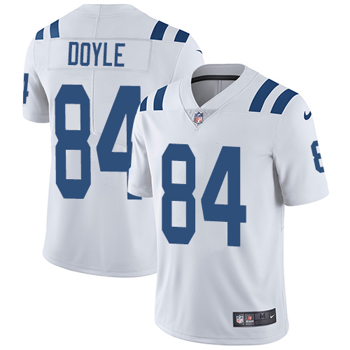 Nike Colts #84 Jack Doyle White Youth Stitched NFL Vapor Untouchable Limited Jersey