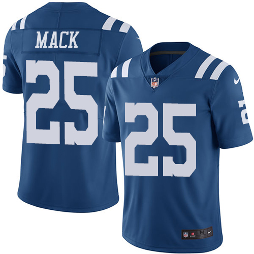 Nike Colts #25 Marlon Mack Royal Blue Youth Stitched NFL Limited Rush Jersey