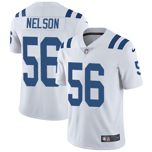 Nike Colts #56 Quenton Nelson White Youth Stitched NFL Vapor Untouchable Limited Jersey