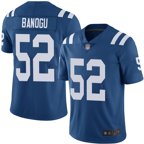 Nike Colts #52 Ben Banogu Royal Blue Team Color Youth Stitched NFL Vapor Untouchable Limited Jersey