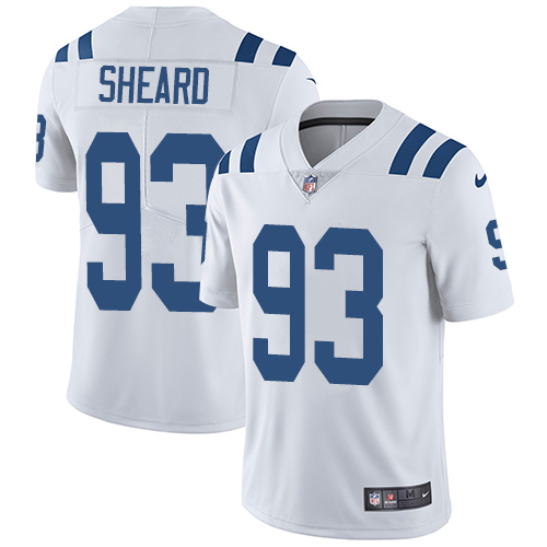 Nike Colts #93 Jabaal Sheard White Youth Stitched NFL Vapor Untouchable Limited Jersey