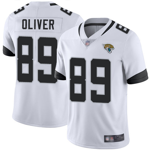 Nike Jaguars #89 Josh Oliver White Youth Stitched NFL Vapor Untouchable Limited Jersey