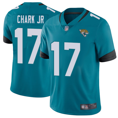 Nike Jaguars #17 DJ Chark Jr Teal Green Alternate Youth Stitched NFL Vapor Untouchable Limited Jersey