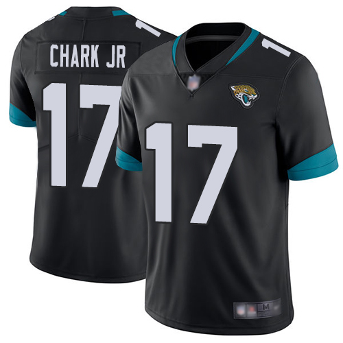Nike Jaguars #17 DJ Chark Jr Black Team Color Youth Stitched NFL Vapor Untouchable Limited Jersey