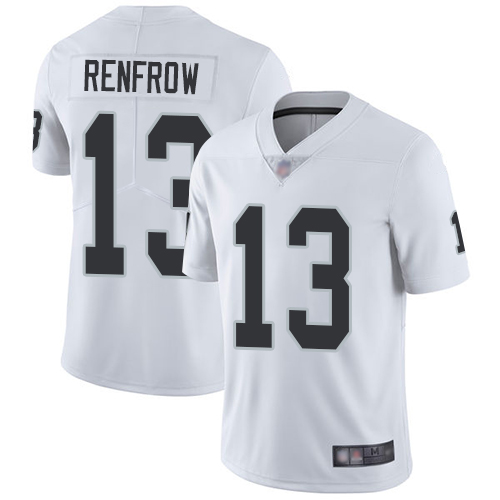 Nike Raiders #13 Hunter Renfrow White Youth Stitched NFL Vapor Untouchable Limited Jersey