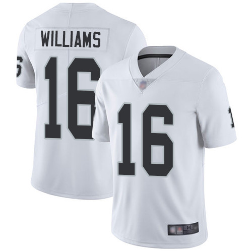 Nike Raiders #16 Tyrell Williams White Youth Stitched NFL Vapor Untouchable Limited Jersey