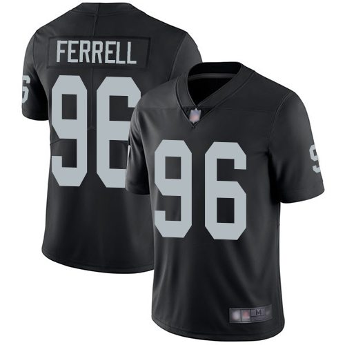 Nike Raiders #96 Clelin Ferrell Black Team Color Youth Stitched NFL Vapor Untouchable Limited Jersey