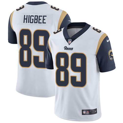 Nike Rams #89 Tyler Higbee White Youth Stitched NFL Vapor Untouchable Limited Jersey