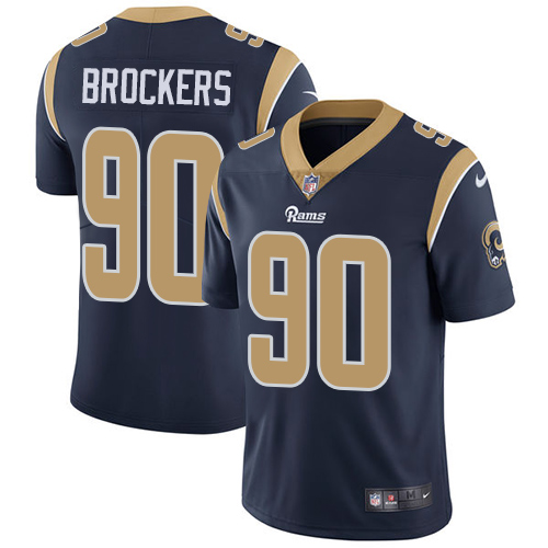 Nike Rams #90 Michael Brockers Navy Blue Team Color Youth Stitched NFL Vapor Untouchable Limited Jersey
