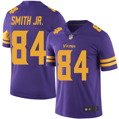 Nike Vikings #84 Irv Smith Jr. Purple Youth Stitched NFL Limited Rush Jersey