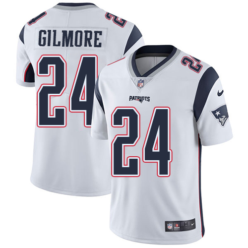Nike Patriots #24 Stephon Gilmore White Youth Stitched NFL Vapor Untouchable Limited Jersey