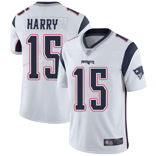 Nike Patriots #15 N'Keal Harry White Youth Stitched NFL Vapor Untouchable Limited Jersey