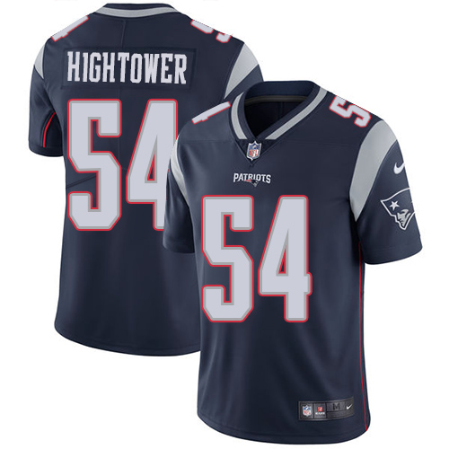 Nike Patriots #54 Dont'a Hightower Navy Blue Team Color Youth Stitched NFL Vapor Untouchable Limited Jersey