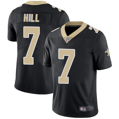 Nike Saints #7 Taysom Hill Black Team Color Youth Stitched NFL Vapor Untouchable Limited Jersey