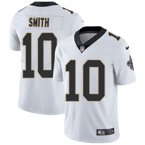 Nike Saints #10 Tre'Quan Smith White Youth Stitched NFL Vapor Untouchable Limited Jersey