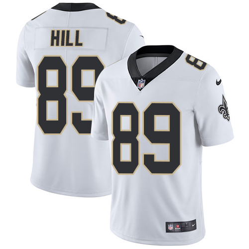 Nike Saints #89 Josh Hill White Youth Stitched NFL Vapor Untouchable Limited Jersey