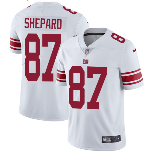Nike Giants #87 Sterling Shepard White Youth Stitched NFL Vapor Untouchable Limited Jersey