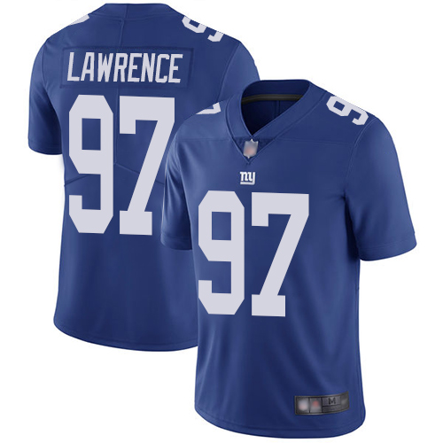 Nike Giants #97 Dexter Lawrence Royal Blue Team Color Youth Stitched NFL Vapor Untouchable Limited Jersey