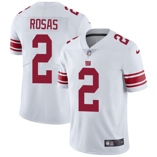 Nike Giants #2 Aldrick Rosas White Youth Stitched NFL Vapor Untouchable Limited Jersey