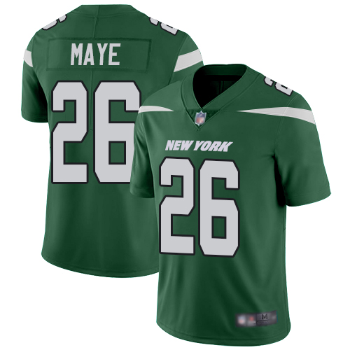 Nike Jets #26 Marcus Maye Green Team Color Youth Stitched NFL Vapor Untouchable Limited Jersey