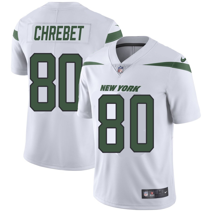 Nike Jets #80 Wayne Chrebet White Youth Stitched NFL Vapor Untouchable Limited Jersey