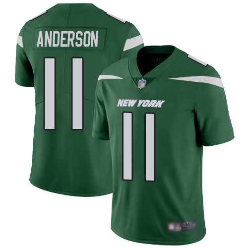 Nike Jets #11 Robby Anderson Green Team Color Youth Stitched NFL Vapor Untouchable Limited Jersey