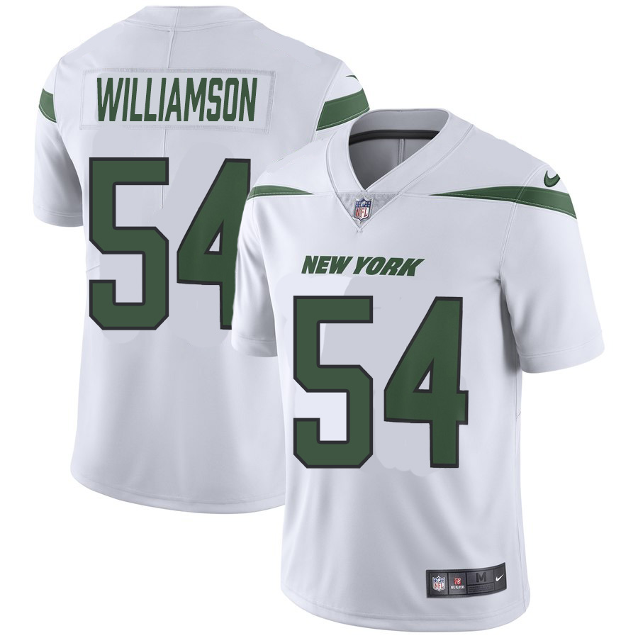 Nike Jets #54 Avery Williamson White Youth Stitched NFL Vapor Untouchable Limited Jersey