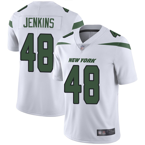 Nike Jets #48 Jordan Jenkins White Youth Stitched NFL Vapor Untouchable Limited Jersey